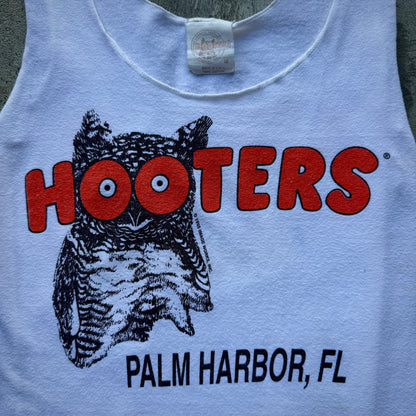 1990S HOOTERS OWL BREAKTHROUGH GRAPHIC TANK TOP